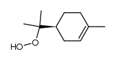 1-甲基-1-(4-甲基-3-环己烯基)乙基过氧化氢 结构式