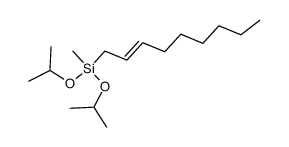 (E)-二异丙氧基(甲基)(壬-2-烯-1-基)硅烷 结构式