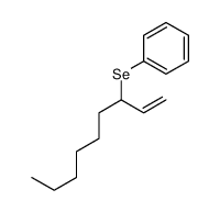 Benzene, [(1-ethenylheptyl)seleno]- 结构式