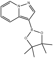 吡唑并[1,5-A]吡啶-3-硼酸频哪醇酯 结构式