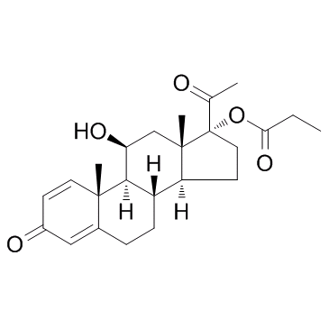 丙酸地泼罗酮 结构式