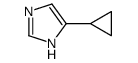 4-环丙基-1(3)H-咪唑 结构式