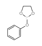 2-(苯氧基)-1,3,2-二氧杂磷杂环戊烷 结构式
