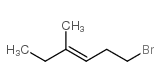 1-溴-4-甲基-3-己烯 结构式