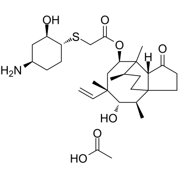 醋酸来法莫林 结构式