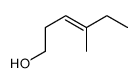 4-甲基-3-己烯-1-醇 结构式