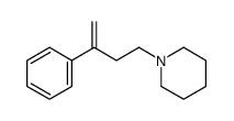Piperidine, 1-(3-phenyl-3-buten-1-yl)- 结构式