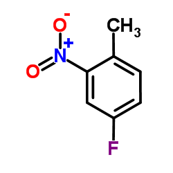 4-氟-2-硝基甲苯 结构式