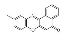 10-甲基苯并[a]吩恶嗪-5-酮 结构式