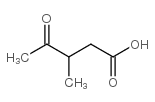 3-甲基-4-氧代戊酸 结构式