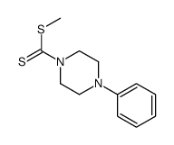 4-苯基哌嗪-1-二硫代氨基甲酸甲酯 结构式