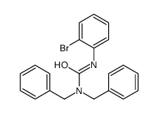 1,1-二苄基-3-(2-溴苯基)脲 结构式