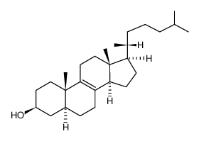 酵母甾醇 结构式