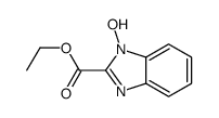 1-羟基苯并咪唑-2-羧酸乙酯 结构式