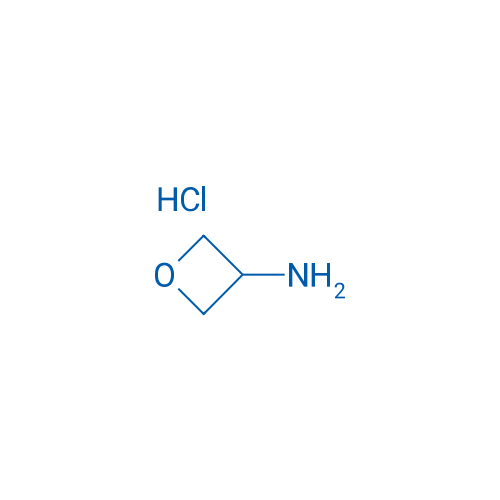 氧杂环丁烷-3-胺盐酸盐 结构式