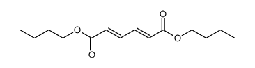 2,4-Hexadienedioic acid, dibutyl ester, (E,E)- (9CI) 结构式