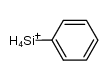 Silylium, phenyl- 结构式