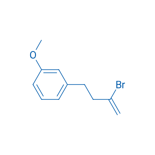 1-(3-溴-3-丁烯-1-基)-3-甲氧基苯 结构式