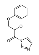 Methanone, (2,3-dihydro-1,4-benzodioxin-2-yl)-1H-imidazol-1-yl- 结构式