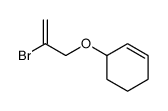 3-(2-溴丙-2-烯氧基)环己烯 结构式