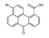 3-溴-7-氧代-7H-苯并[de]蒽-11-羧酸 结构式
