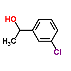 1-(3-氯苯基)乙醇 结构式