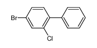 2-氯-4-溴联苯 结构式
