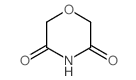 吗啉-3,5-二酮 结构式