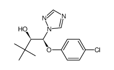 三唑醇 B 结构式