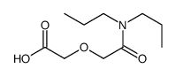 N,N-二正丙基-3-氧杂戊二酸单酰胺 结构式