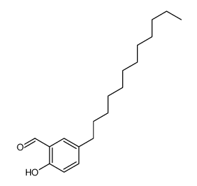 5-十二烷基-2-羟基苯甲醛 结构式