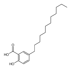 5-十二烷基-2-羟基苯甲酸 结构式