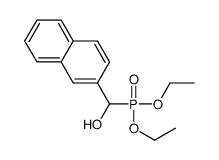 Phosphonic acid, (hydroxy-2-naphthalenylmethyl)-, diethyl ester 结构式