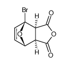4,7-Epoxyisobenzofuran-1,3-dione, 4-bromo-3a,4,7,7a-tetrahydro- 结构式