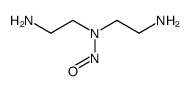 N,N-双(2-氨基乙基)亚硝酰胺 结构式