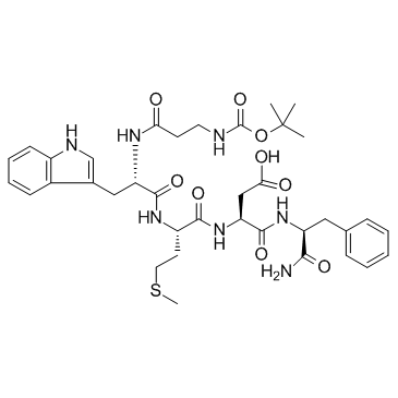 五肽胃泌素 结构式