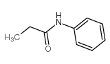 N-苯基丙酰胺 结构式