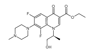左氧氟沙星杂质22 结构式