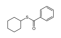 S-环己基苯甲硫代酸酯 结构式