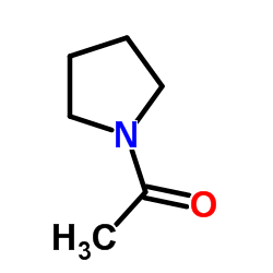 1-乙酰基吡咯烷 结构式