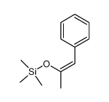 Benzene, [(1Z)-2-[(trimethylsilyl)oxy]-1-propen-1-yl]- 结构式