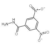 3,5-二硝基苯甲酰肼 结构式