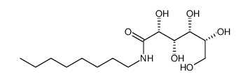 N-辛基-D-谷氨酰胺 结构式