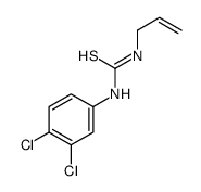 1-(3,4-二氯苯基)-3-烯丙基硫脲 结构式