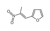 2-(2-硝基丙-1-烯-1-基)呋喃 结构式