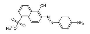 酸性棕4 结构式