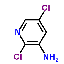 2,5-二氯吡啶-3-胺 结构式