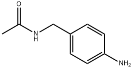 N-[(4-氨基苯基)甲基]乙酰胺 结构式