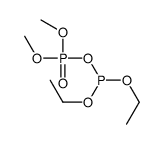 Diphosphoric(III,V) acid, PIII,PIII-diethyl dimethyl ester (8CI) 结构式