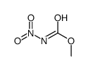 N-硝基氨基甲酸甲酯 结构式